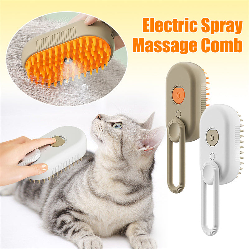 Electric Spray Cat Hair Brushes For Massage