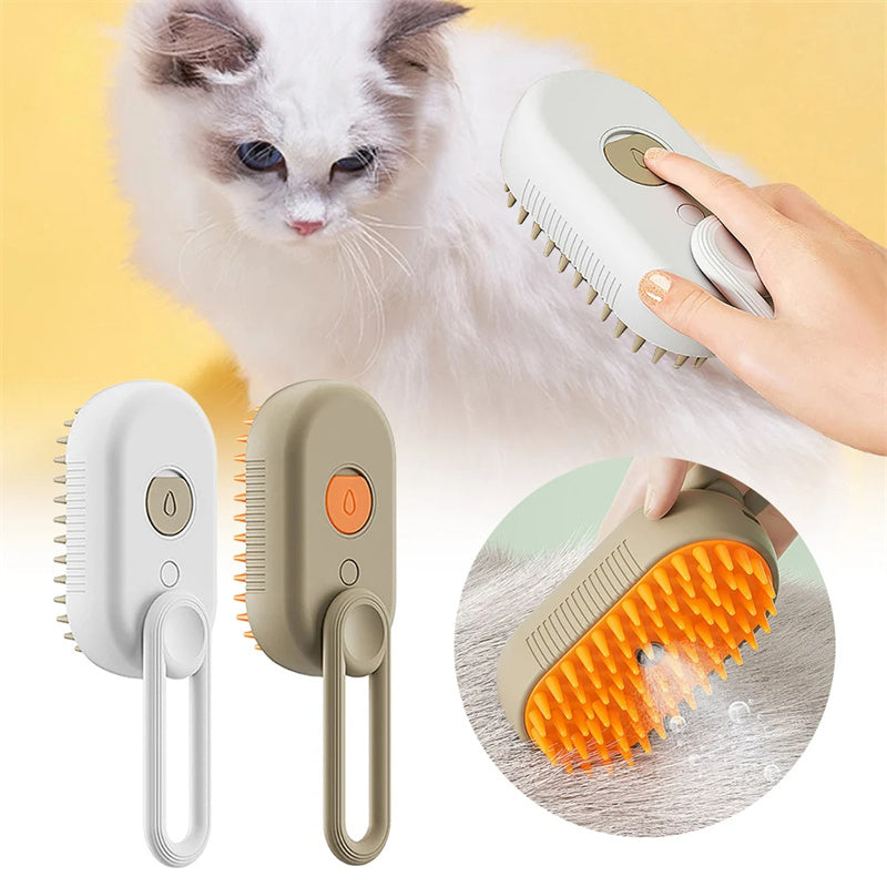 Electric Spray Cat Hair Brushes For Massage