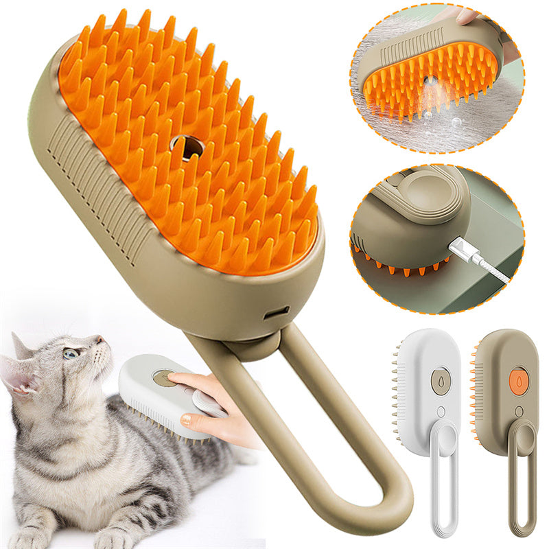 Electric Spray Cat Hair Brushes For Massage