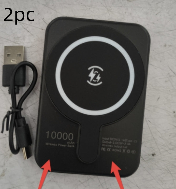 Mini Fast Charging Magnetic Wireless Power Bank 5000 MAh